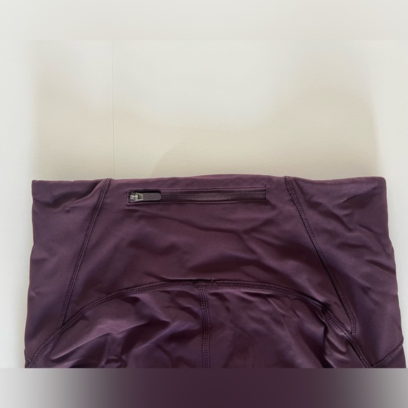 Lululemon Motionful 7/8 Tight Black Cherry Women’s Leggings Size 6 - Picture 9 of 10